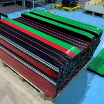 皮帶機耐磨條緩沖滑條 礦用阻燃緩沖條 美奐橡塑